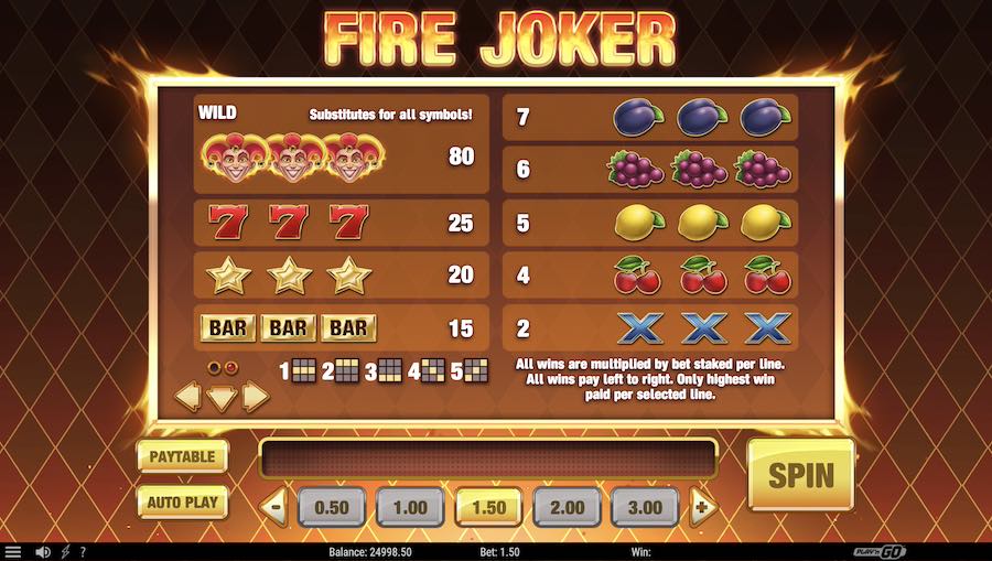 Fire Joker 3