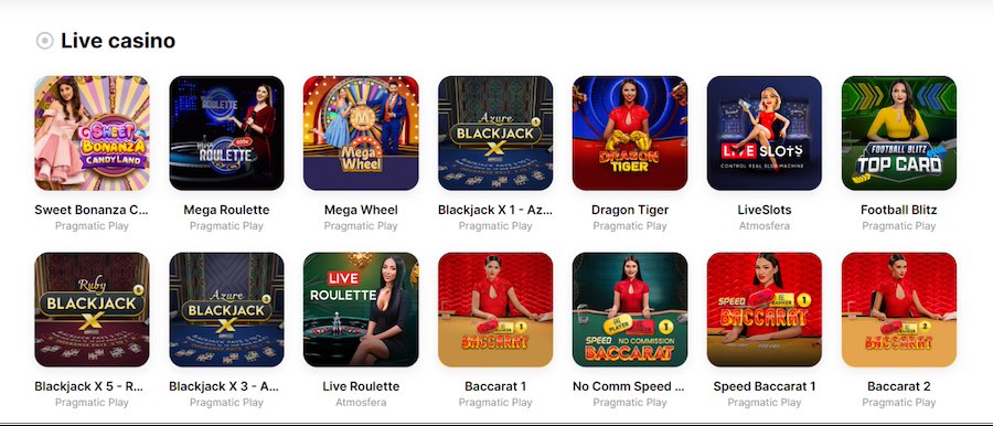 hitnspin live casino